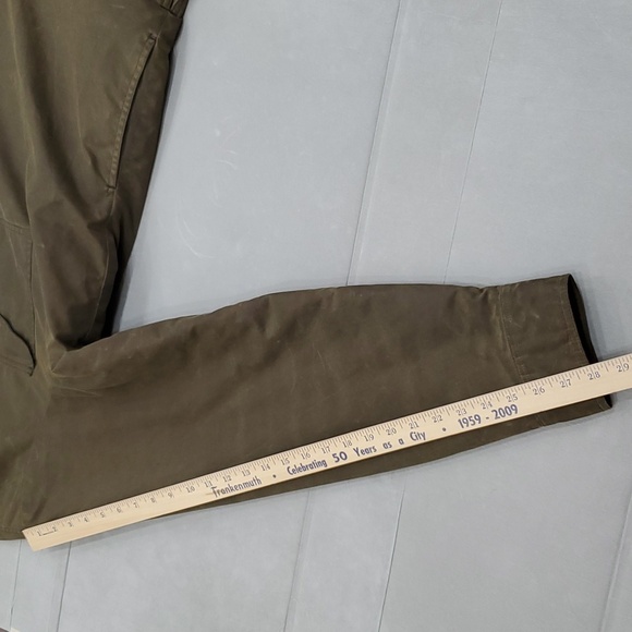 Filson waxed jacket men's XXL otter green quilt lining wool collar personalized - Picture 16 of 16